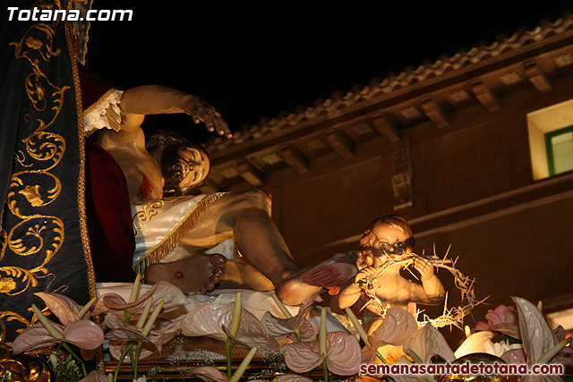 Procesin del Santo Entierro - Viernes Santo 2010 - Reportaje I (Salida y recogida 2)   - 245