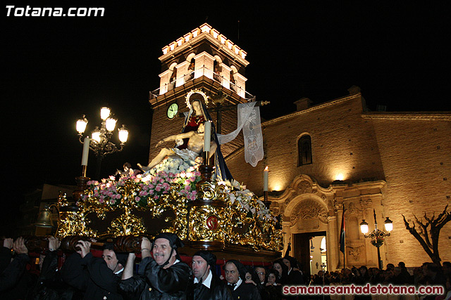 Procesin del Santo Entierro - Viernes Santo 2010 - Reportaje I (Salida y recogida 2)   - 246