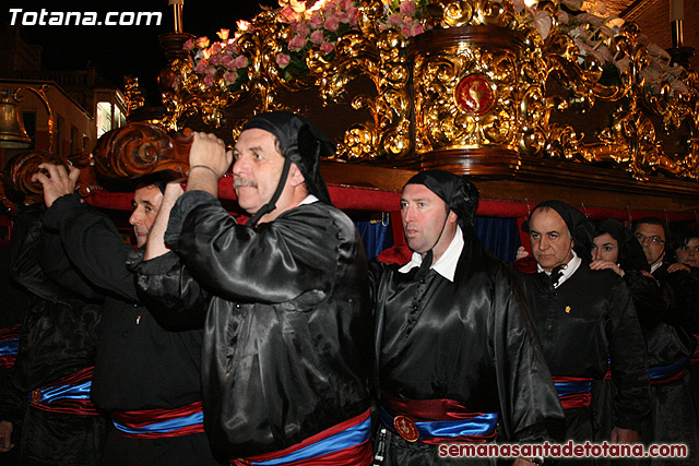 Procesin del Santo Entierro - Viernes Santo 2010 - Reportaje I (Salida y recogida 2)   - 247