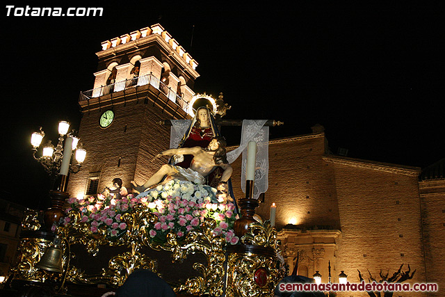 Procesin del Santo Entierro - Viernes Santo 2010 - Reportaje I (Salida y recogida 2)   - 250