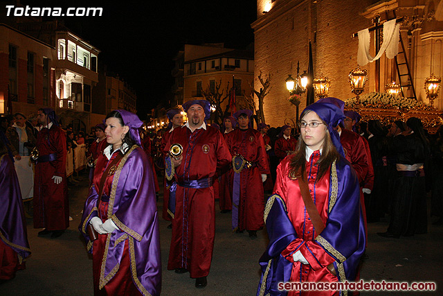 Procesin del Santo Entierro - Viernes Santo 2010 - Reportaje I (Salida y recogida 2)   - 261