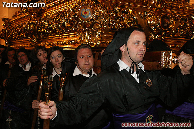 Procesin del Santo Entierro - Viernes Santo 2010 - Reportaje I (Salida y recogida 2)   - 278