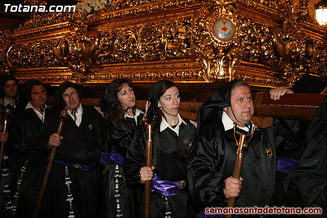 Procesin del Santo Entierro - Viernes Santo 2010 - Reportaje I (Salida y recogida 2)   - 279