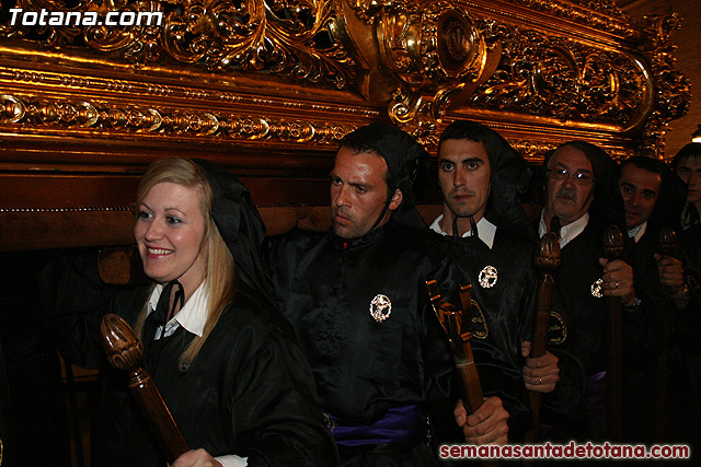 Procesin del Santo Entierro - Viernes Santo 2010 - Reportaje I (Salida y recogida 2)   - 290