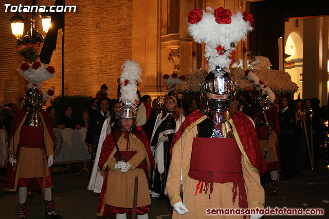 Procesin del Santo Entierro - Viernes Santo 2010 - Reportaje I (Salida y recogida 2)   - 324