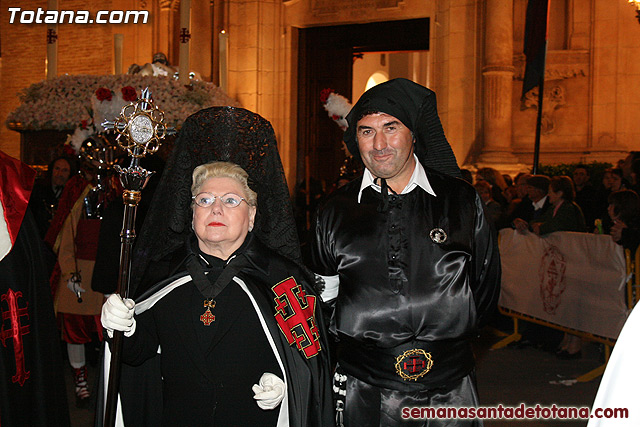 Procesin del Santo Entierro - Viernes Santo 2010 - Reportaje I (Salida y recogida 2)   - 335