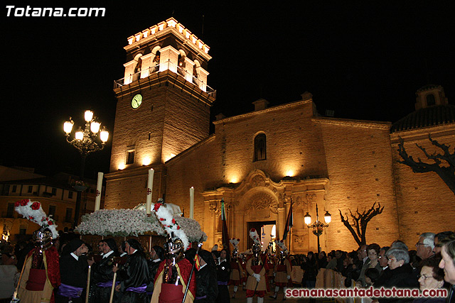 Procesin del Santo Entierro - Viernes Santo 2010 - Reportaje I (Salida y recogida 2)   - 346