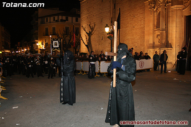 Procesin del Santo Entierro - Viernes Santo 2010 - Reportaje I (Salida y recogida 2)   - 357