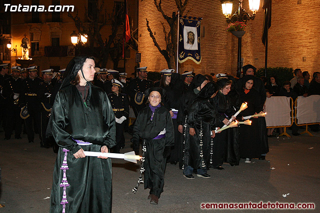 Procesin del Santo Entierro - Viernes Santo 2010 - Reportaje I (Salida y recogida 2)   - 373