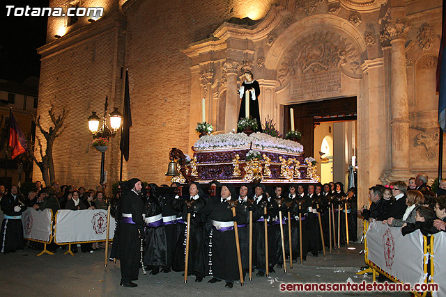 Procesin del Santo Entierro - Viernes Santo 2010 - Reportaje I (Salida y recogida 2)   - 384