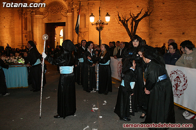 Procesin del Santo Entierro - Viernes Santo 2010 - Reportaje I (Salida y recogida 2)   - 401