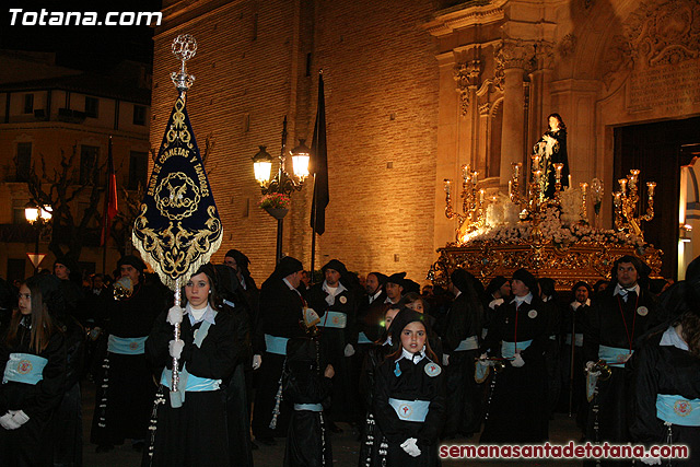 Procesin del Santo Entierro - Viernes Santo 2010 - Reportaje I (Salida y recogida 2)   - 413