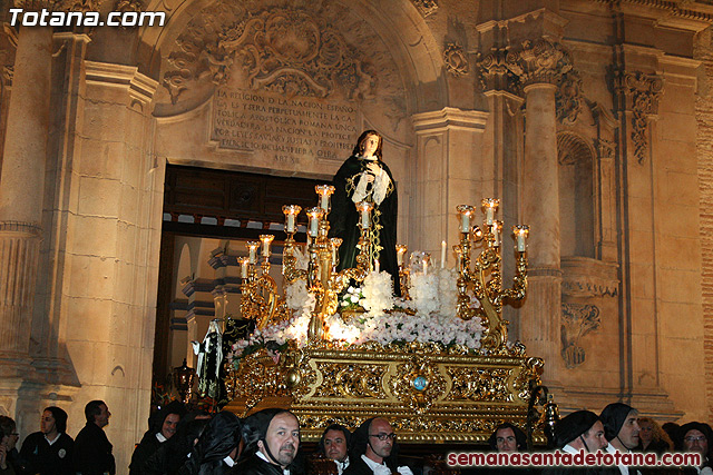 Procesin del Santo Entierro - Viernes Santo 2010 - Reportaje I (Salida y recogida 2)   - 424