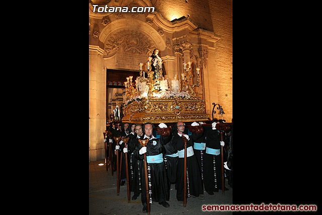 Procesin del Santo Entierro - Viernes Santo 2010 - Reportaje I (Salida y recogida 2)   - 426