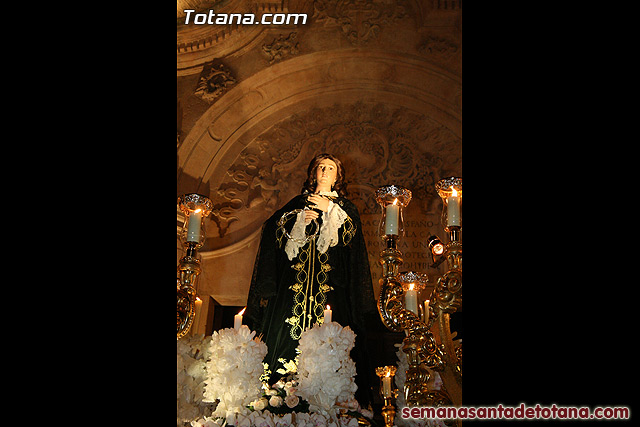 Procesin del Santo Entierro - Viernes Santo 2010 - Reportaje I (Salida y recogida 2)   - 428