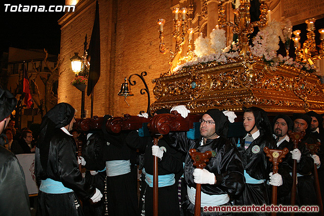 Procesin del Santo Entierro - Viernes Santo 2010 - Reportaje I (Salida y recogida 2)   - 430