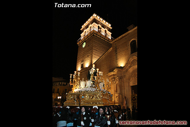 Procesin del Santo Entierro - Viernes Santo 2010 - Reportaje I (Salida y recogida 2)   - 434