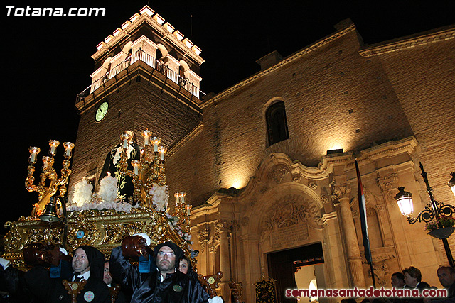 Procesin del Santo Entierro - Viernes Santo 2010 - Reportaje I (Salida y recogida 2)   - 436