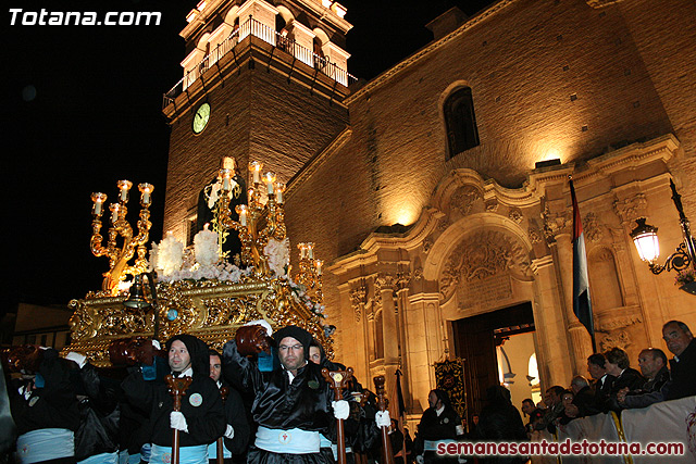 Procesin del Santo Entierro - Viernes Santo 2010 - Reportaje I (Salida y recogida 2)   - 437