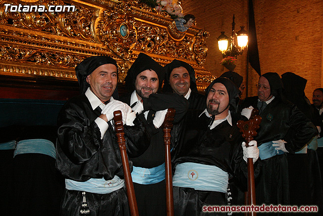 Procesin del Santo Entierro - Viernes Santo 2010 - Reportaje I (Salida y recogida 2)   - 443