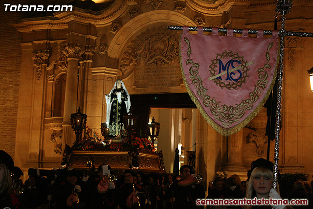 Procesin del Santo Entierro - Viernes Santo 2010 - Reportaje I (Salida y recogida 2)   - 458