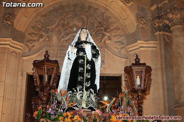 Procesin del Santo Entierro - Viernes Santo 2010 - Reportaje I (Salida y recogida 2)   - 466