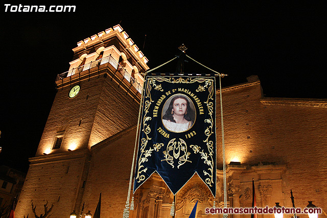 Procesin del Santo Entierro - Viernes Santo 2010 - Reportaje I (Salida y recogida 2)   - 487