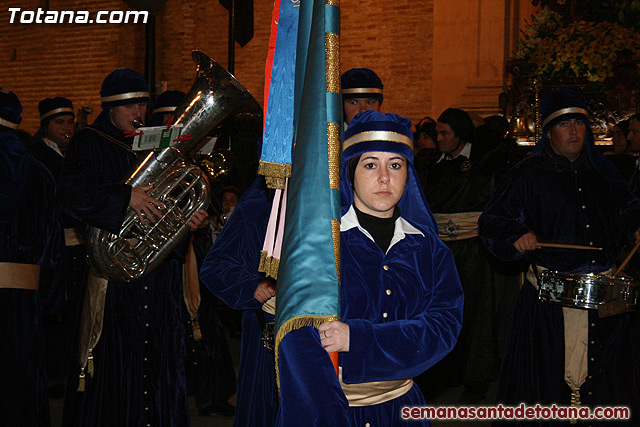 Procesin del Santo Entierro - Viernes Santo 2010 - Reportaje I (Salida y recogida 2)   - 491