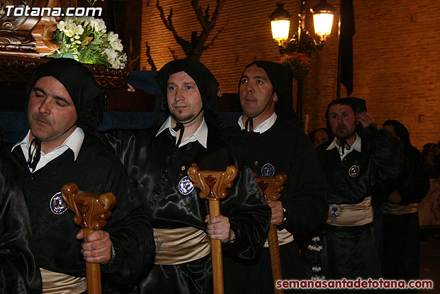 Procesin del Santo Entierro - Viernes Santo 2010 - Reportaje I (Salida y recogida 2)   - 499