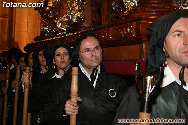 Procesin del Santo Entierro - Viernes Santo 2010 - Reportaje I (Salida y recogida 2)   - 523