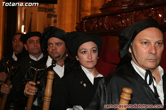 Procesin del Santo Entierro - Viernes Santo 2010 - Reportaje I (Salida y recogida 2)   - 525