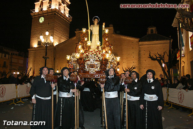 Procesin del Santo Entierro - Viernes Santo 2010 - Reportaje I (Salida y recogida 2)   - 529