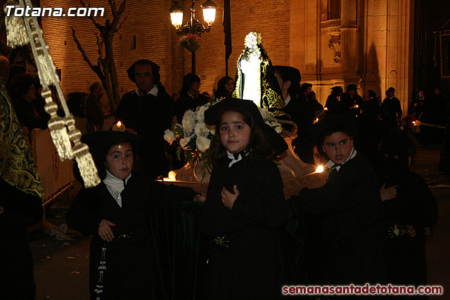 Procesin del Santo Entierro - Viernes Santo 2010 - Reportaje I (Salida y recogida 2)   - 535