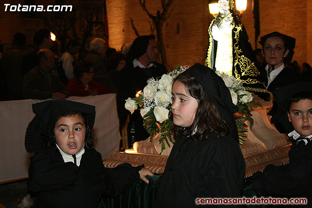 Procesin del Santo Entierro - Viernes Santo 2010 - Reportaje I (Salida y recogida 2)   - 536