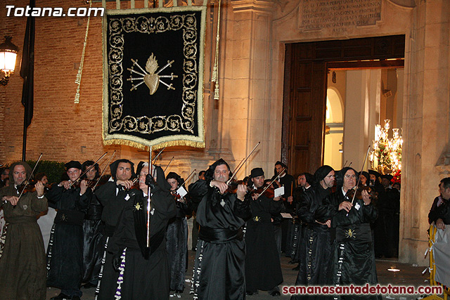 Procesin del Santo Entierro - Viernes Santo 2010 - Reportaje I (Salida y recogida 2)   - 541