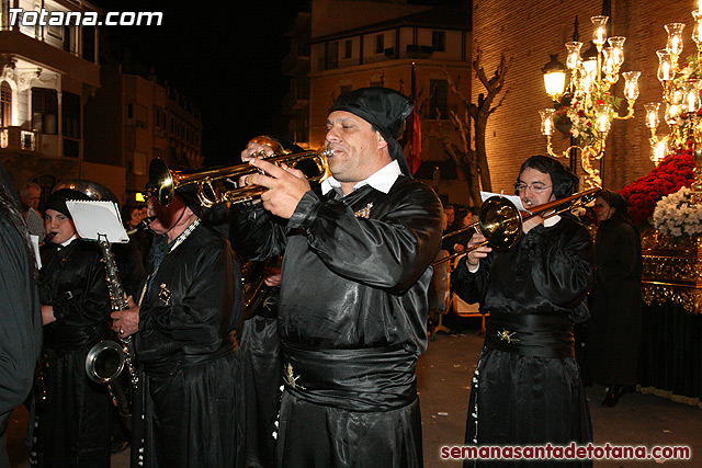 Procesin del Santo Entierro - Viernes Santo 2010 - Reportaje I (Salida y recogida 2)   - 552