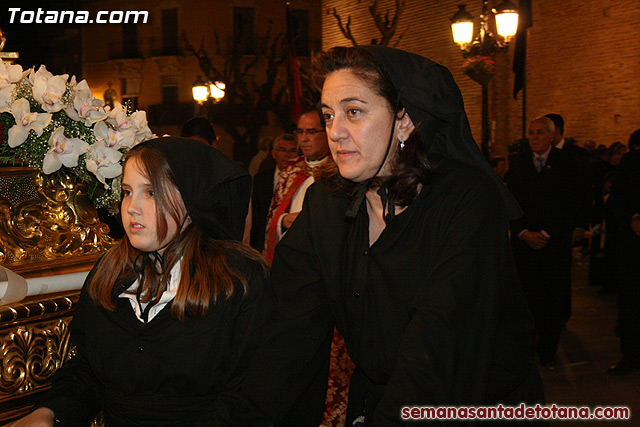 Procesin del Santo Entierro - Viernes Santo 2010 - Reportaje I (Salida y recogida 2)   - 560