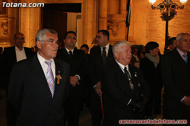 Procesin del Santo Entierro - Viernes Santo 2010 - Reportaje I (Salida y recogida 2)   - 563