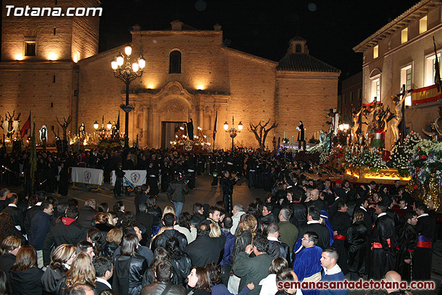 Procesin del Santo Entierro - Viernes Santo 2010 - Reportaje I (Salida y recogida 2)   - 568