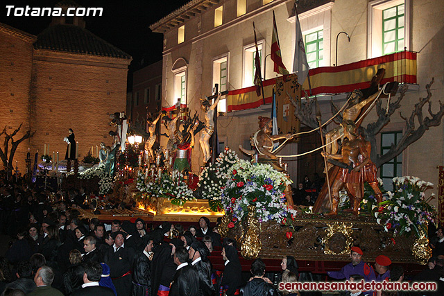 Procesin del Santo Entierro - Viernes Santo 2010 - Reportaje I (Salida y recogida 2)   - 577