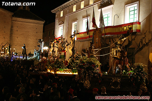 Procesin del Santo Entierro - Viernes Santo 2010 - Reportaje I (Salida y recogida 2)   - 579