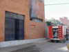Susto por el incendio de un cuadro elctrico en la plaza de abastos