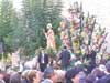 Santa Eulalia recibe el cari�o de los totaneros en forma de flores