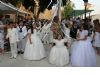 Las calles se engalanaron para recibir el paso de la procesin del Lunes de los Frailes