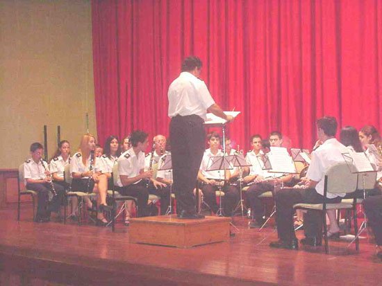 La Agrupacin Musical de Totana inaugur el nuevo curso 2002/2003, Foto 1