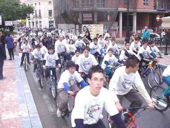Alta participacin en el Da de la Bicicleta, Foto 1