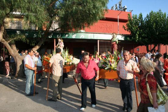 La pedana de Lbor ha celebrado el dcimo aniversario de sus fiestas en honor a San Pedro Apstol, Foto 1