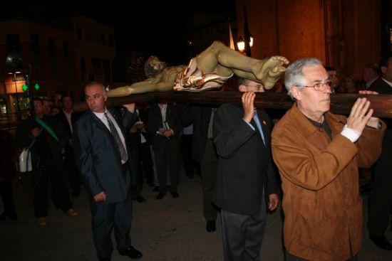 El Va Crucis de Hermandades y Cofradas tuvo lugar la noche del viernes 31 de marzo, Foto 2