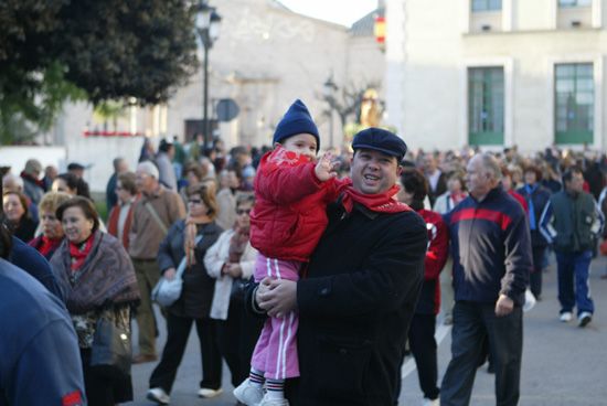 Santa Eulalia de Mrida volvi a su ermita el pasado 8 de enero arropada por el calor de miles de romeros, Foto 7