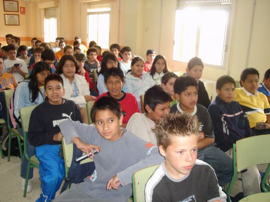 Los estudiantes del Prado Mayor se maravillaron con la habilidad de Jaime Garca, la calculadora humana, Foto 1